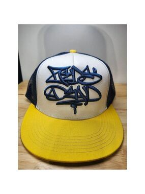Zed's dead hat yellow/ navy